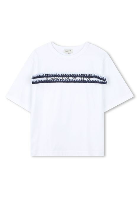 T-shirt con logo LANVIN KIDS | N30362N48
